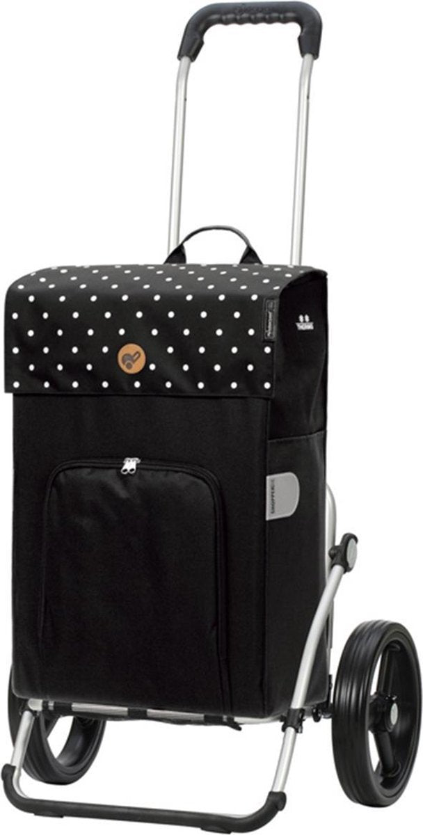 Andersen Royal Boodschappentrolley Malit black