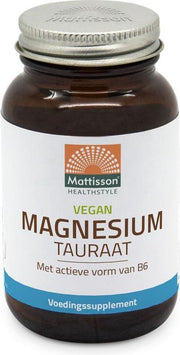 Mattisson Magnesium Tauraat Vegan 60 Vcaps