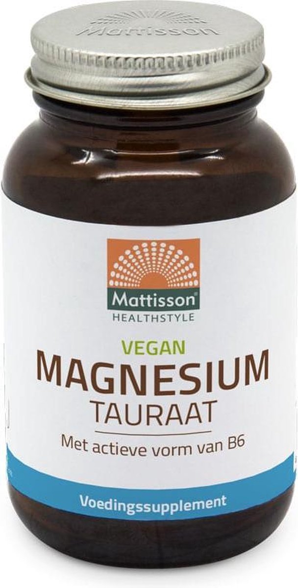 Mattisson Magnesium Tauraat Vegan 60 Vcaps