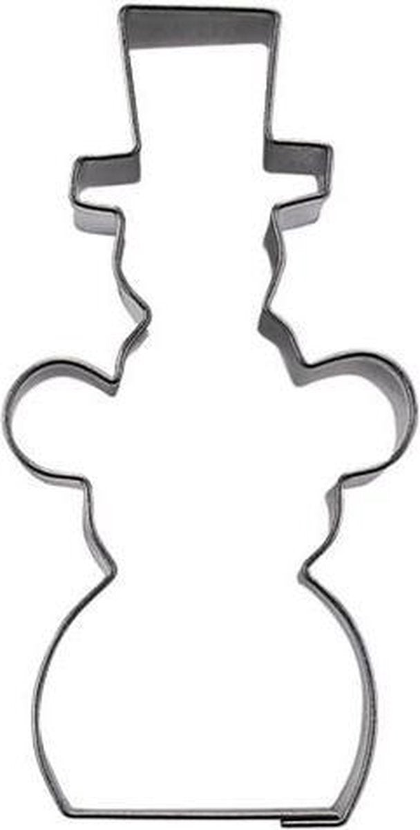 Uitsteker RVS - sneeuwpop - 6cm - St�dter