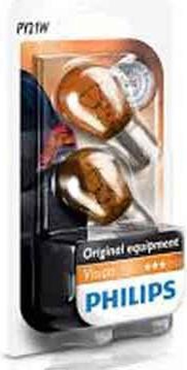 Philips Autolamp Vision Py21w 12 Volt 21 Watt Oranje 2 Stuks
