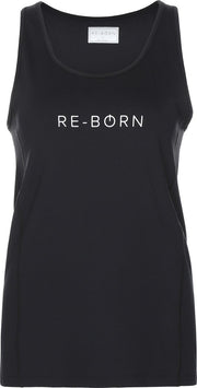 Re-Born Racer Tanktop Dames - Zwart - Maat M