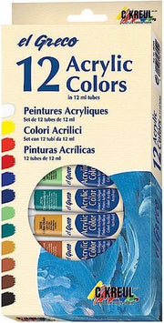 KREUL 28250 hobbyverf Acrylverf 12 ml 12 stuk(s)