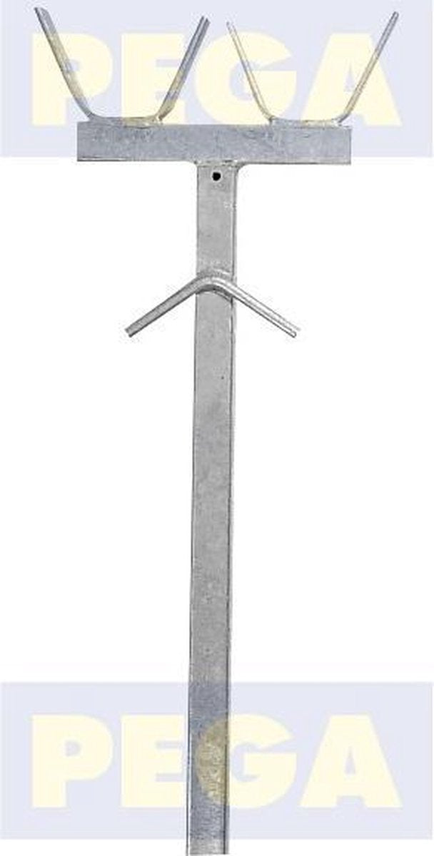 Maststeun  40-40 mm Lengte 200 cm / 2 masten (187.21)