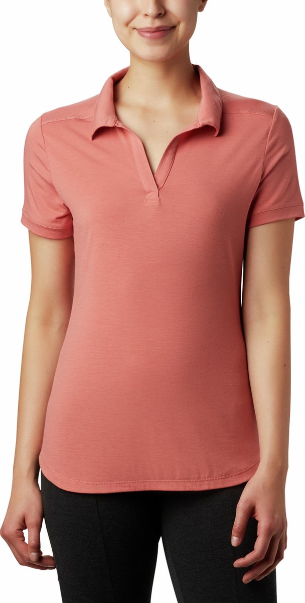 Columbia Essential Elements Polo - Salmon - Dames - Maat M