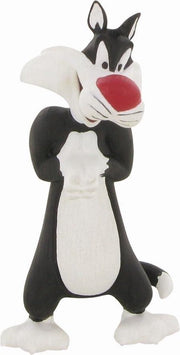 Comansi Speelfiguur Looney Tunes: Sylvester 9 Cm Zwart/wit