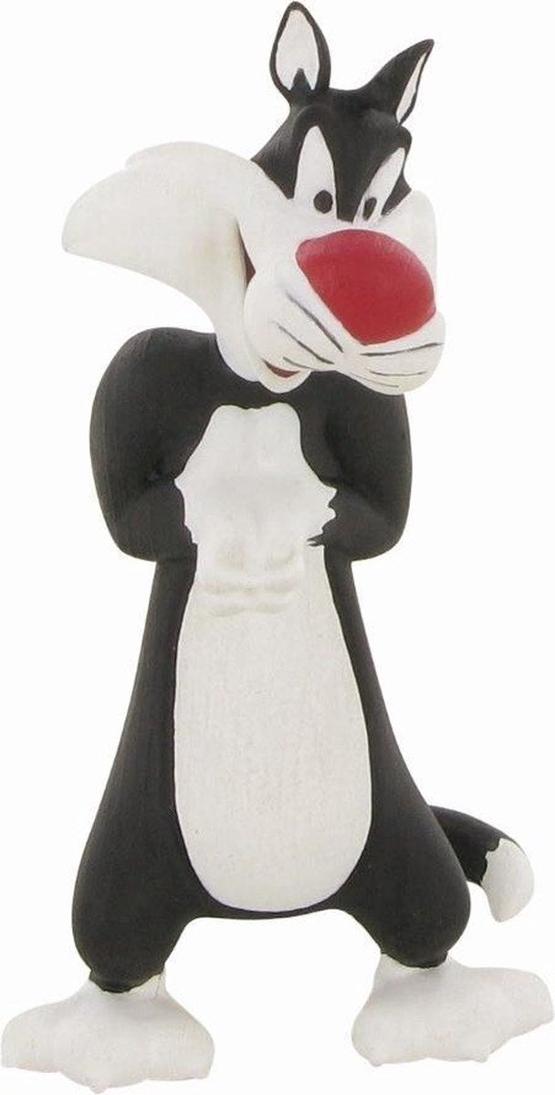 Comansi Speelfiguur Looney Tunes: Sylvester 9 Cm Zwart/wit