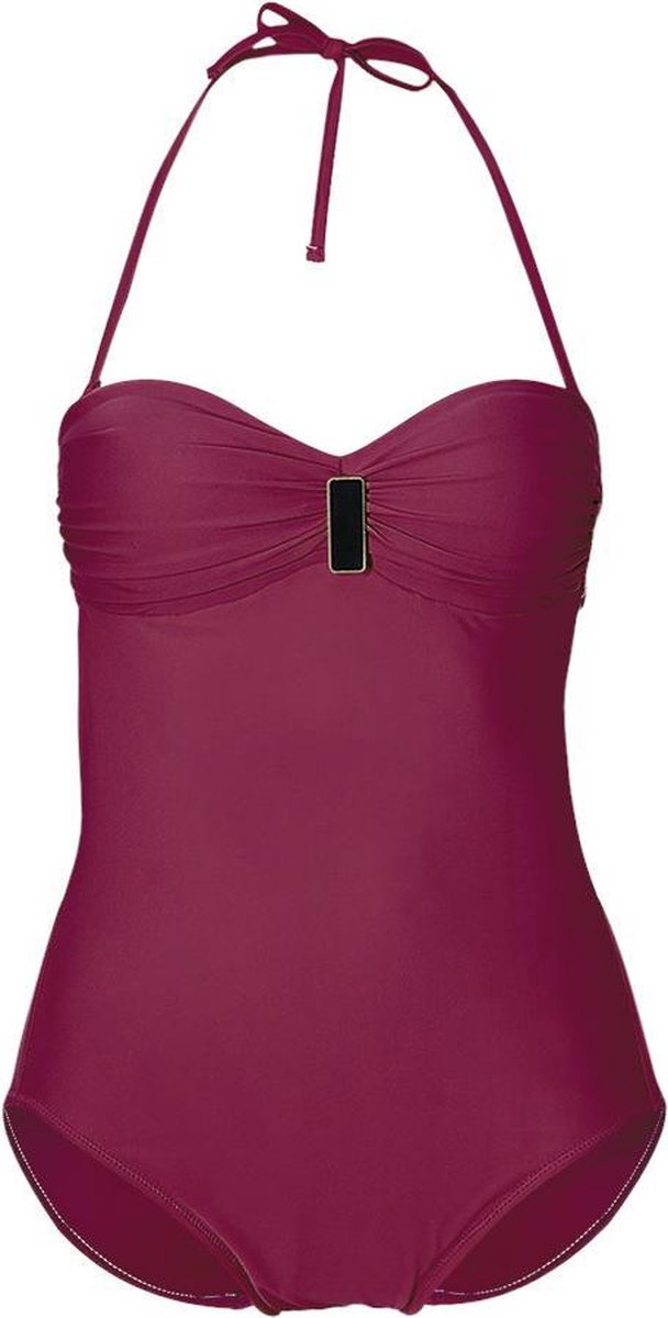 Sapph 21S Brigitte One Piece Bandeau Dames Plum-75C