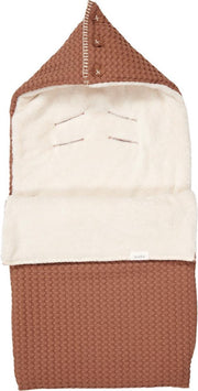 Koeka Voetenzak 0+ 3 punts wafel/teddy Oslo - hazel/pebble