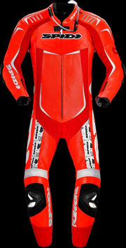 Spidi Track Replica Evo Red White 1 Piece Racing Suit 52