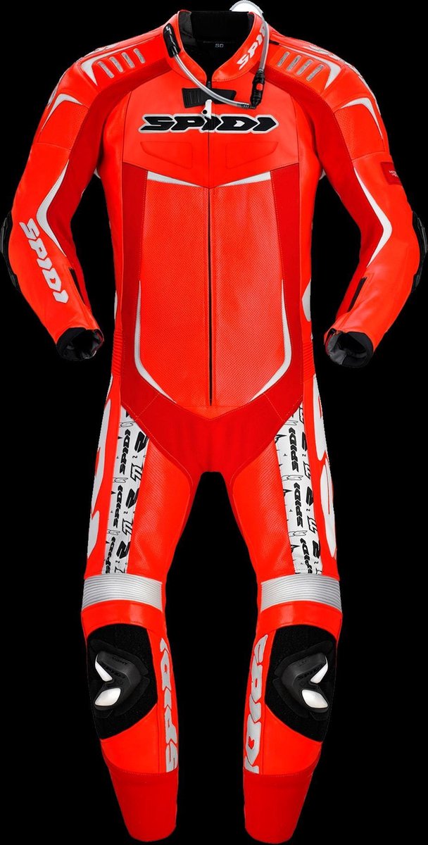 Spidi Track Replica Evo Red White 1 Piece Racing Suit 52