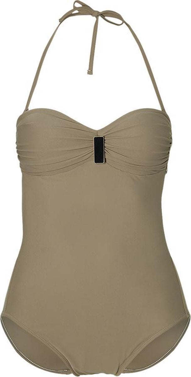 Sapph 21S Brigitte One Piece Bandeau Dames Taupe Grey-85D