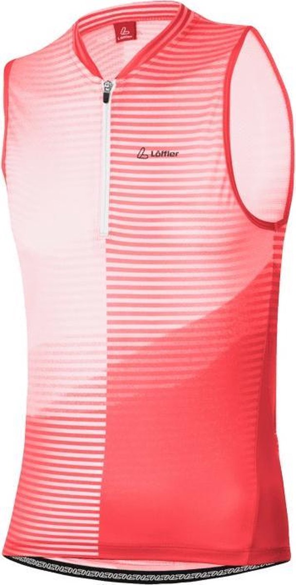 Löffler Fietstop Hz Aero Dames Polyester Rood Maat 34