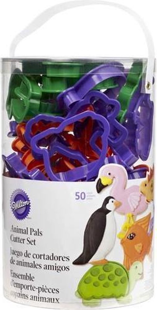 Wilton Cutter Set Animal Pals Set/50