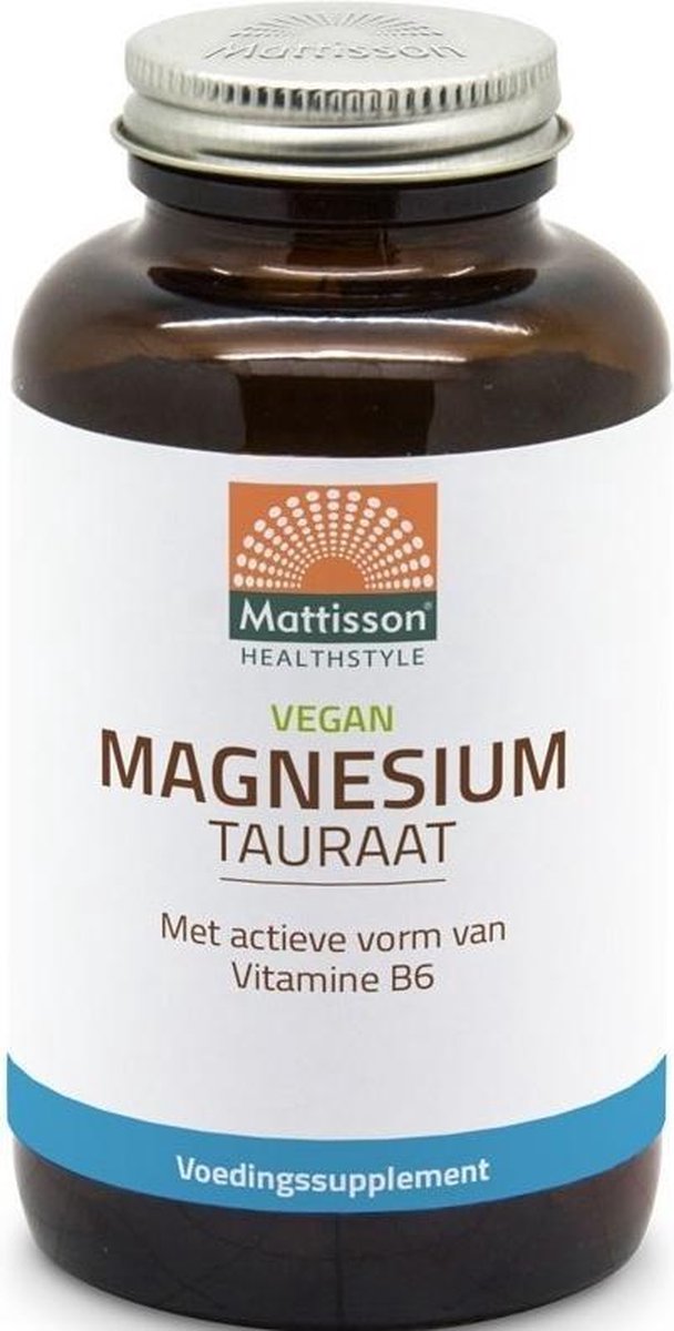 Mattisson Magnesium Tauraat Vegan 120 Vcaps
