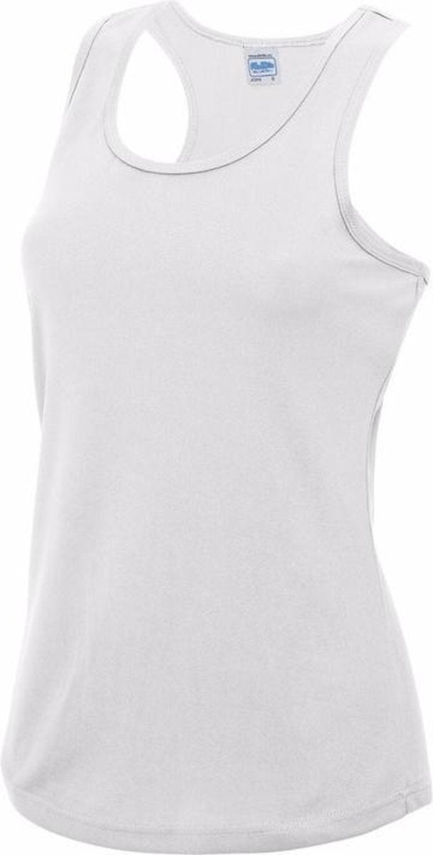 Wit sport singlet voor dames L (40)