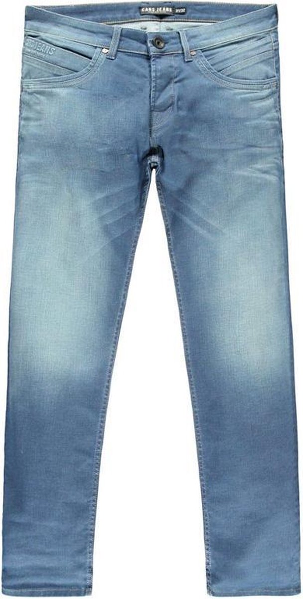 Cars Jeans  Jeans - Henlow-Bleached used Bleu (Maat: 27/34)