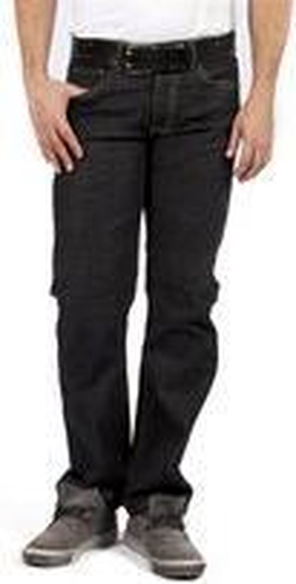 DJX Heren Jeans 121 stretch Regular -  Blackstone - W40 X L30