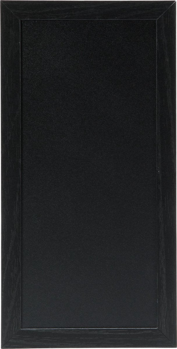 Wandkrijtbord Woody - 20x40 - zwart