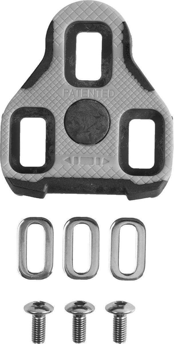 Exustar Schoenplaatjes Look E-blk11 Non-slip Grijs Per Set