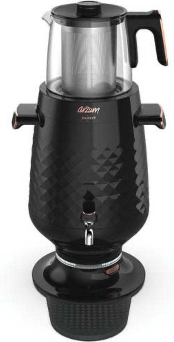 Arzum - Ehlikeyf Samovar - AR3083 - Zwart