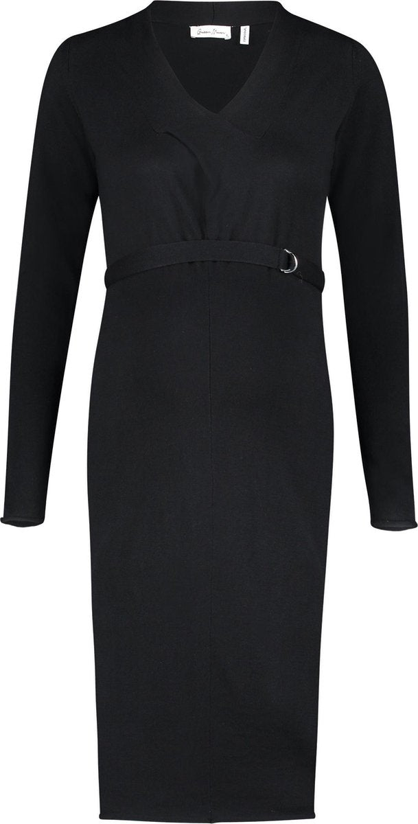 Queen Mum Jurk Dresses - Black - Maat M