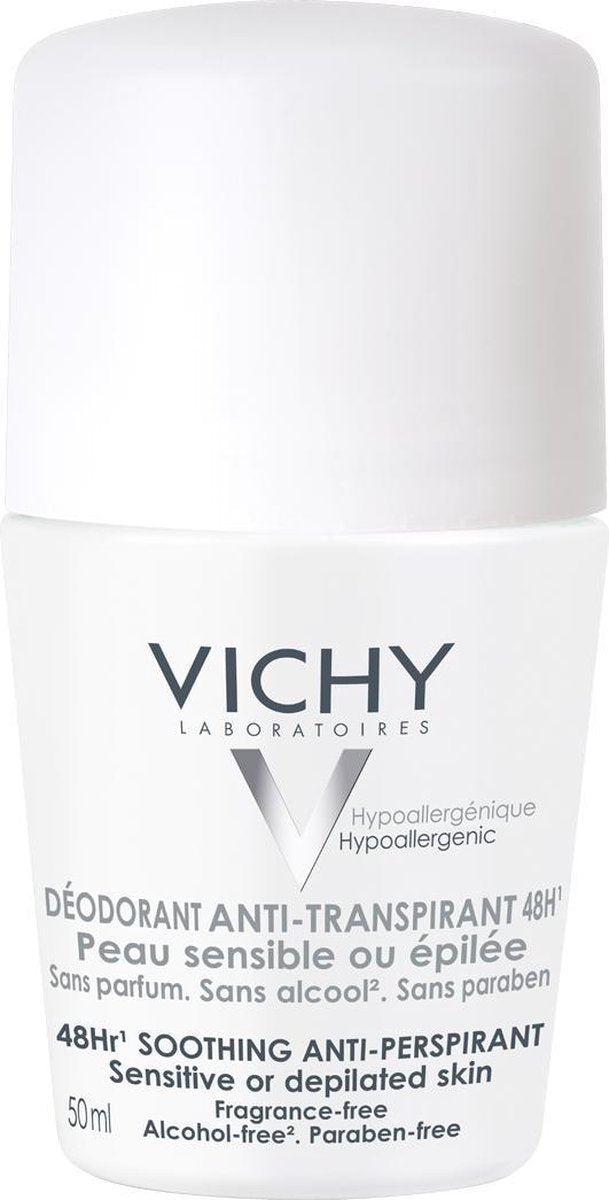 Vichy - Antiperspirant Deodorant 48h roll on for sensitive or depilated skin (Soothing Anti perspirant) 50 ml - 50ml