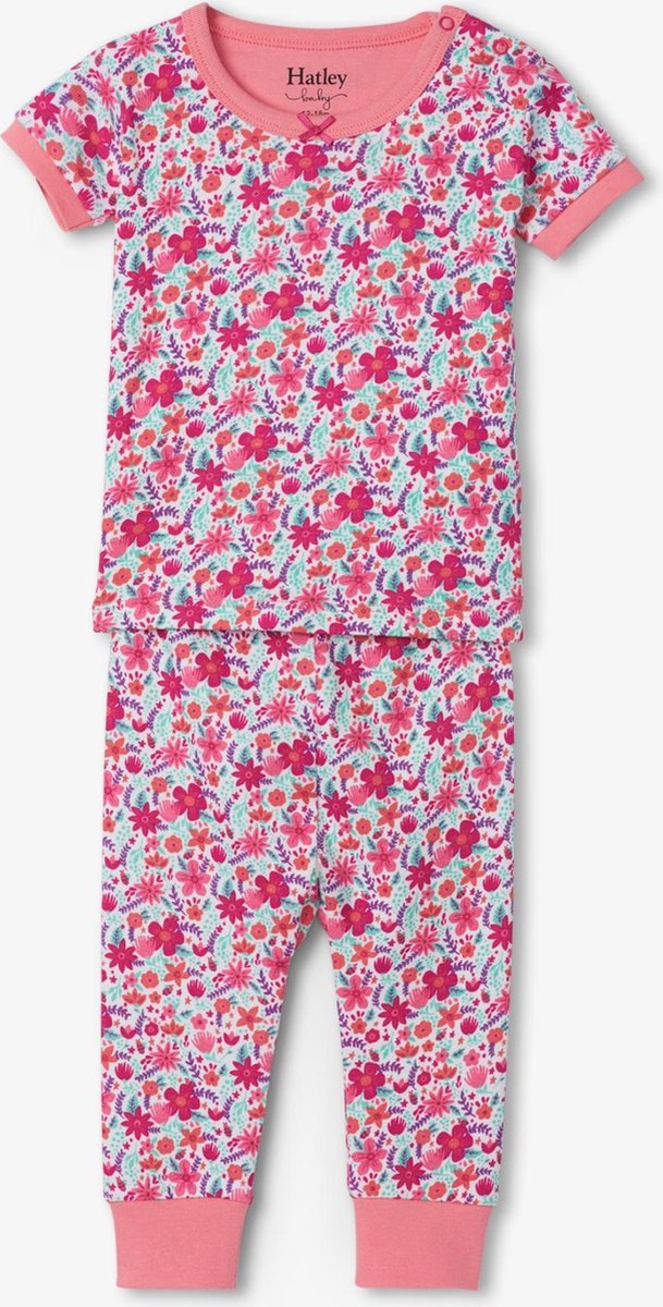 Hatley 2delige Meisjes Pyjama Summer Garden