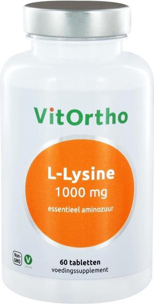 VitOrtho L-Lysine 1000 mg - 60 tabletten
