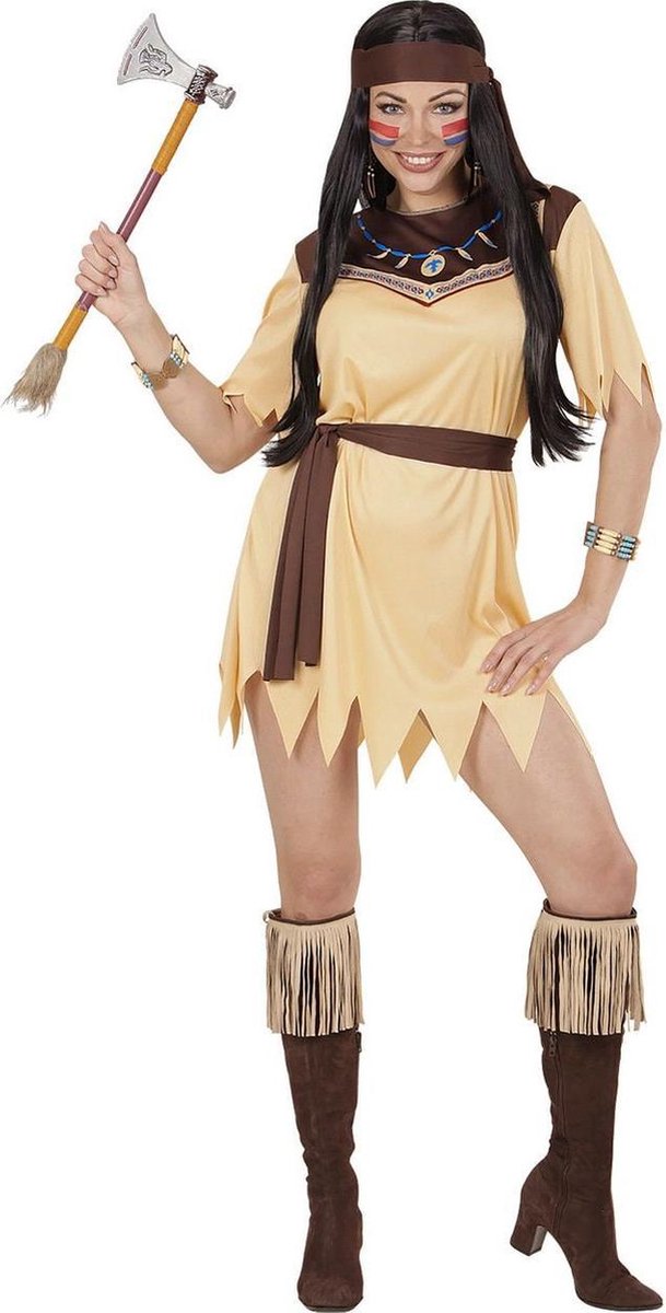Indiaan Kostuum | Indiaanse Paradisia | Vrouw | Large | Carnaval kostuum | Verkleedkleding