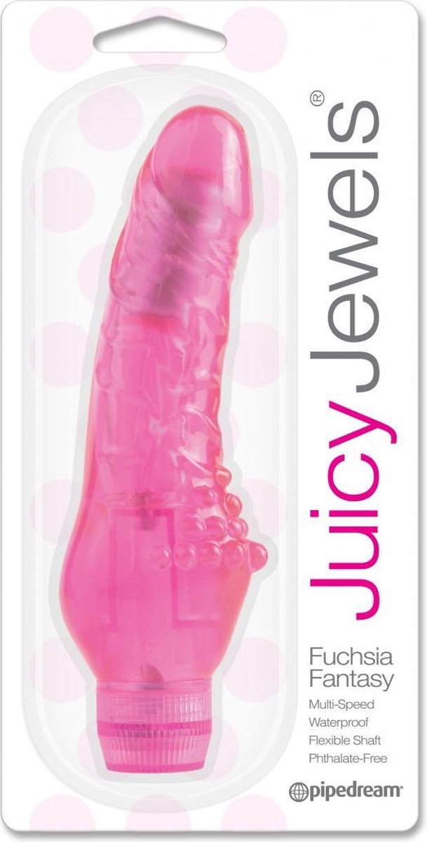 Fuschia Fantasy - Dark Pink - Realistic Vibrators - Classic Vibrators