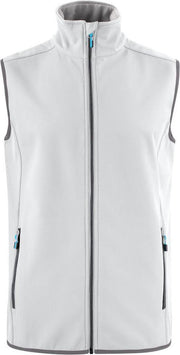 Printer softshell vest Trial man - 2261059 - Wit - maat 5XL