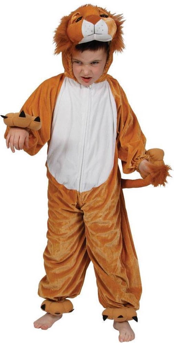 E-Carnavalskleding.nl: 110-116cm - e-Carnavalskleding.nl Leeuw pak Simba