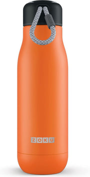 Zoku Hydration Drinkbeker - RVS - 500 ml - Oranje