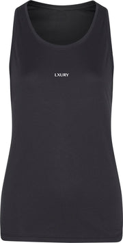 LXURY Dames Smooth Sporttanktop Maat XL - Sporttop - Zwart