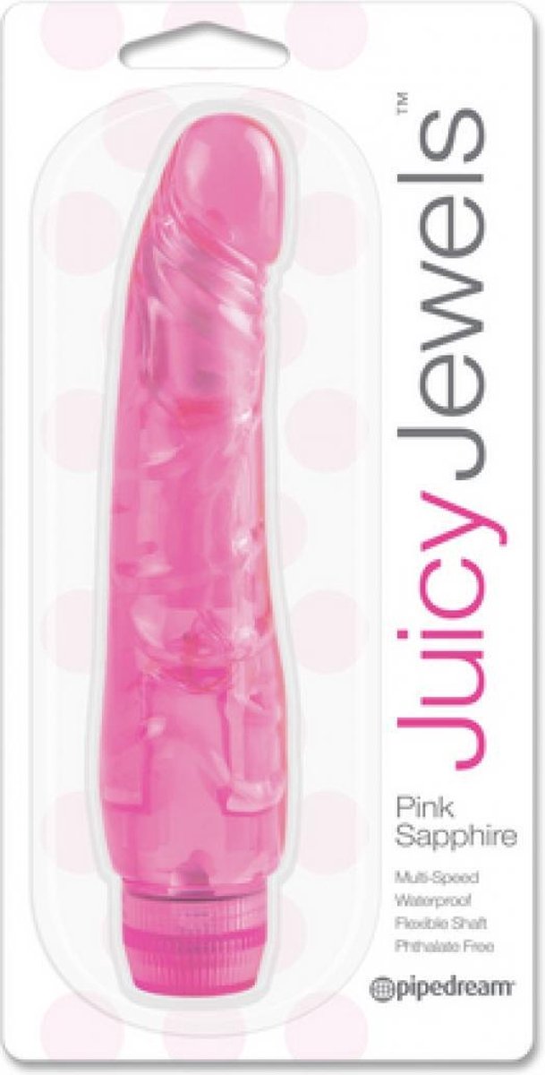 Pink Sapphire - Dark Pink - Realistic Vibrators - Classic Vibrators