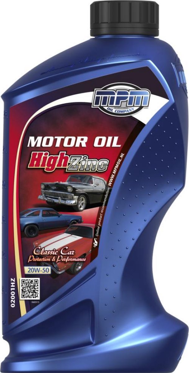 Motorolie 20w50 classic high zink - 1 liter
