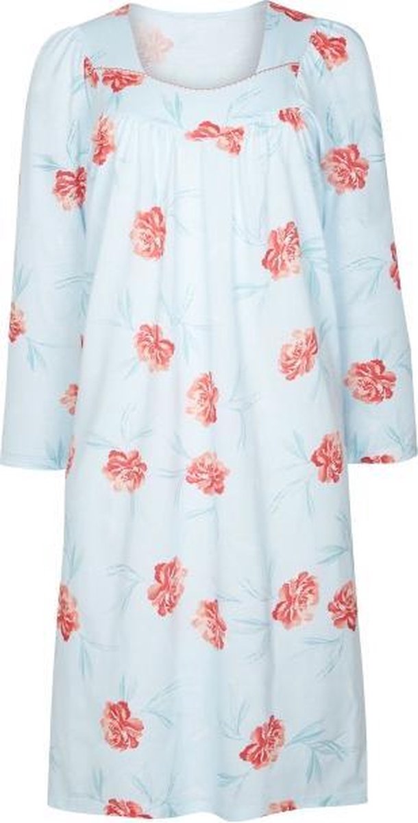 CYBÉLE NIGHT ANTONIA longsleeve Nachthemd Blue print maat 40