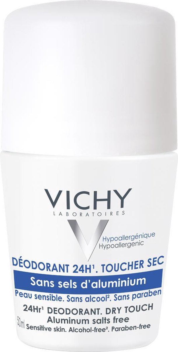 Vichy Deodorant 24u Reactieve Huid Roller 50ml
