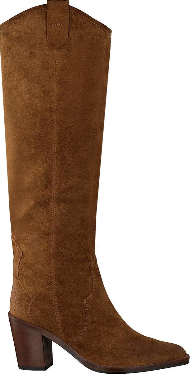 Notre-V Dames Hoge laarzen By6606x - Cognac - Maat 38