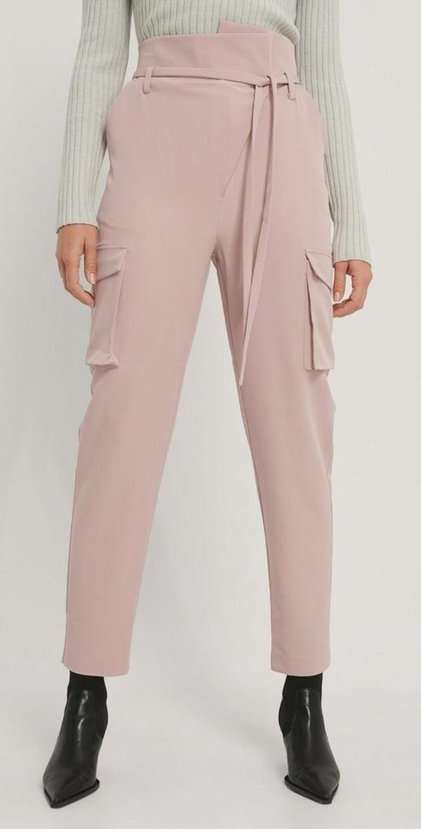 Isha x Nakd overlapped broek oud roze - 34
