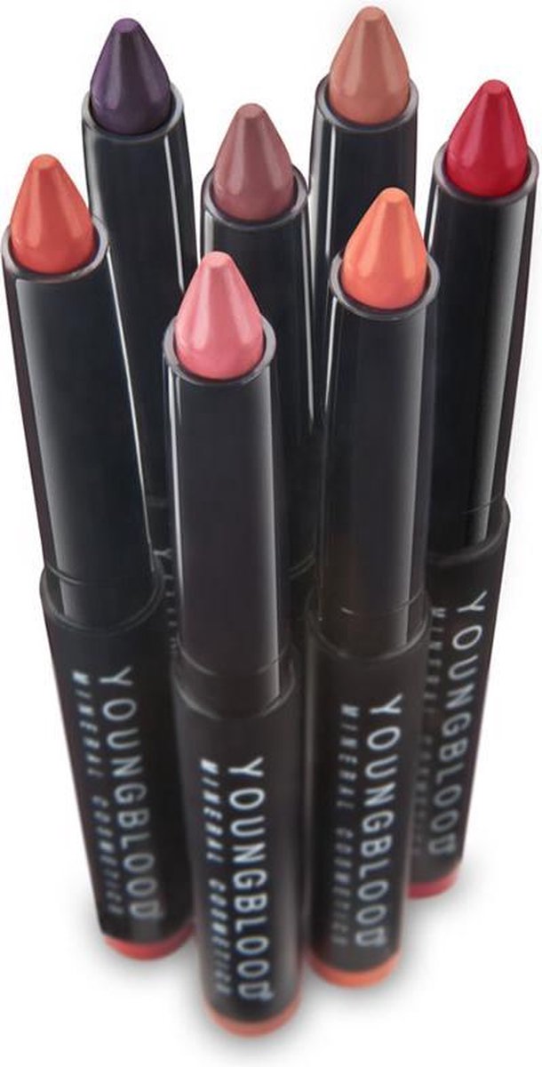 youngblood sheer lip crayon - pink bikini