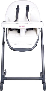 Moby System Ines Kinderstoel - Ligstand - Wit - Baby stoel - ligstoel