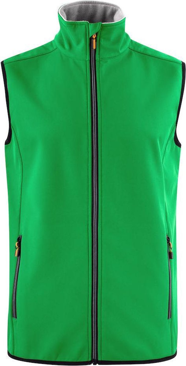 Printer Softshell Bodywarmer Vest Trial Man 2261059 Frisgroen - Maat S
