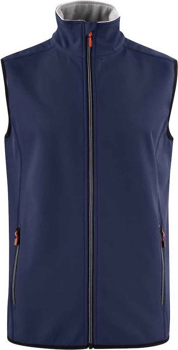 Printer Softshell Bodywarmer Vest Trial Man 2261059 Marine - Maat 5XL
