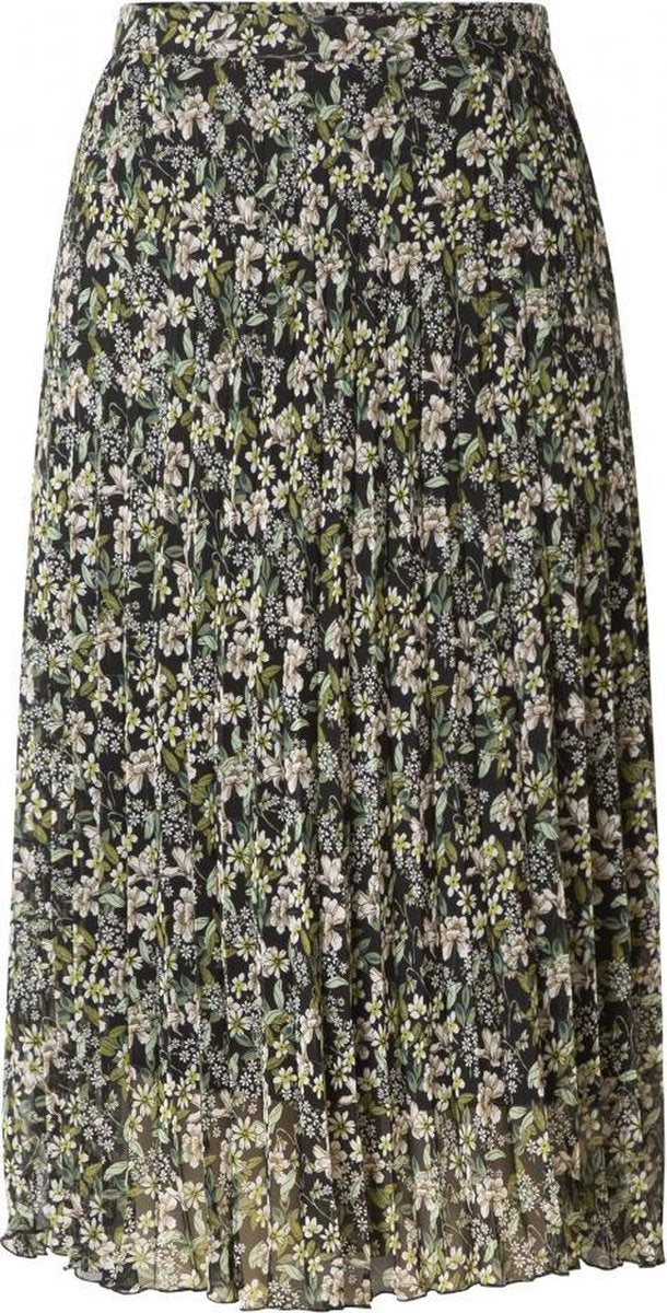 YEST Alana Rok - Black Multi Colour - maat 36