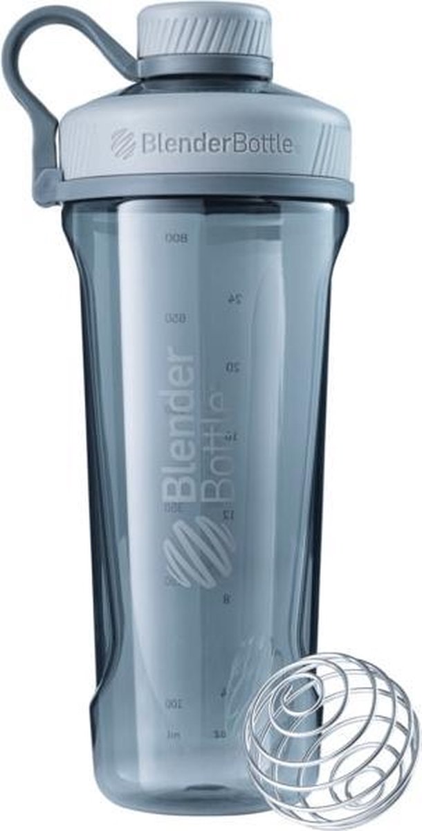 BlenderBottle Radian Tritan - Eiwitshaker / Bidon - 940ml - Full-Color Pebble Grey
