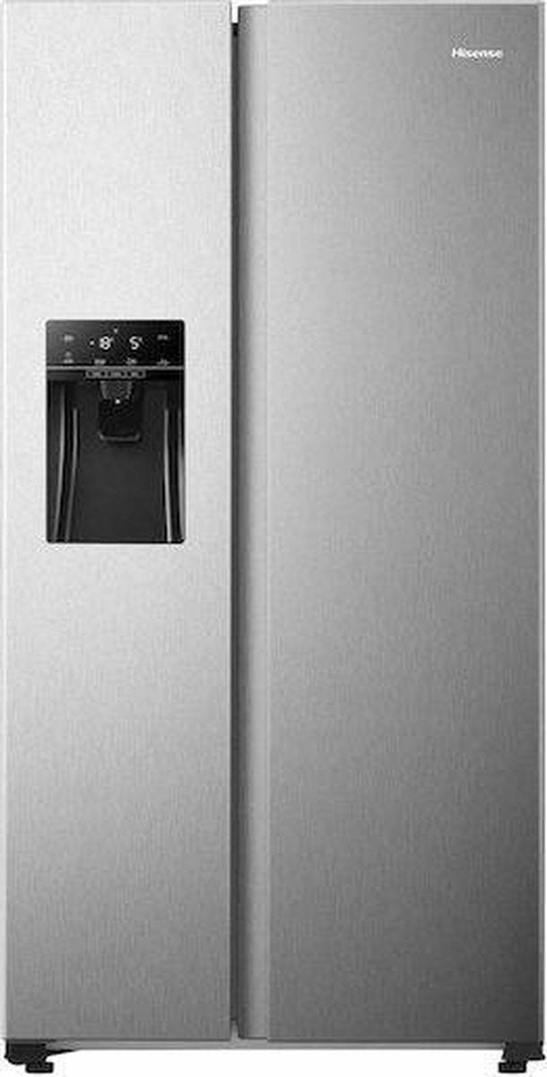 Hisense RS650N4AC1 - Amerikaanse koelkast - RVS