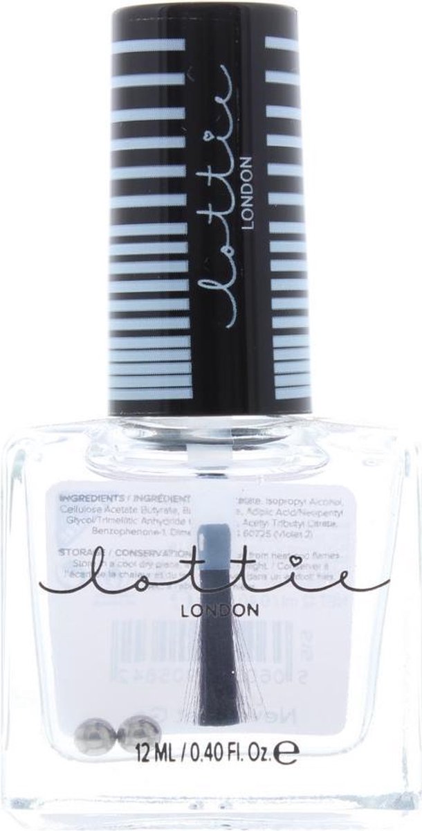 Lottie London Lottie Lacquer Top Coat 12ml - Never Let Go