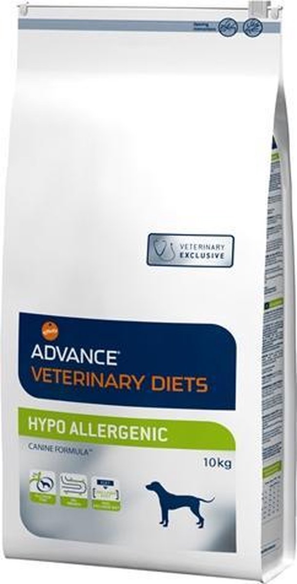 Advance hond veterinary diet hypo allergenic - 10 kg - 1 stuks